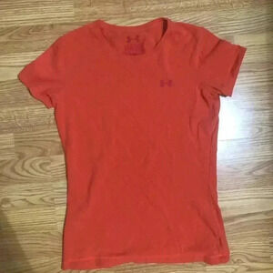 Under Armour T-Shirt  Orange Extra Small